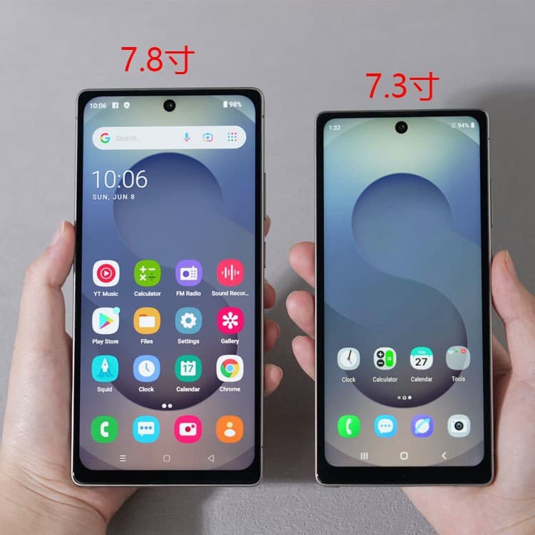 Cross-border Mobile Phone True Punch-hole 7.8-inch Large Screen S25 Ultra Built-in Pen Foreign Trade Smart All-in-one True 4G Phone