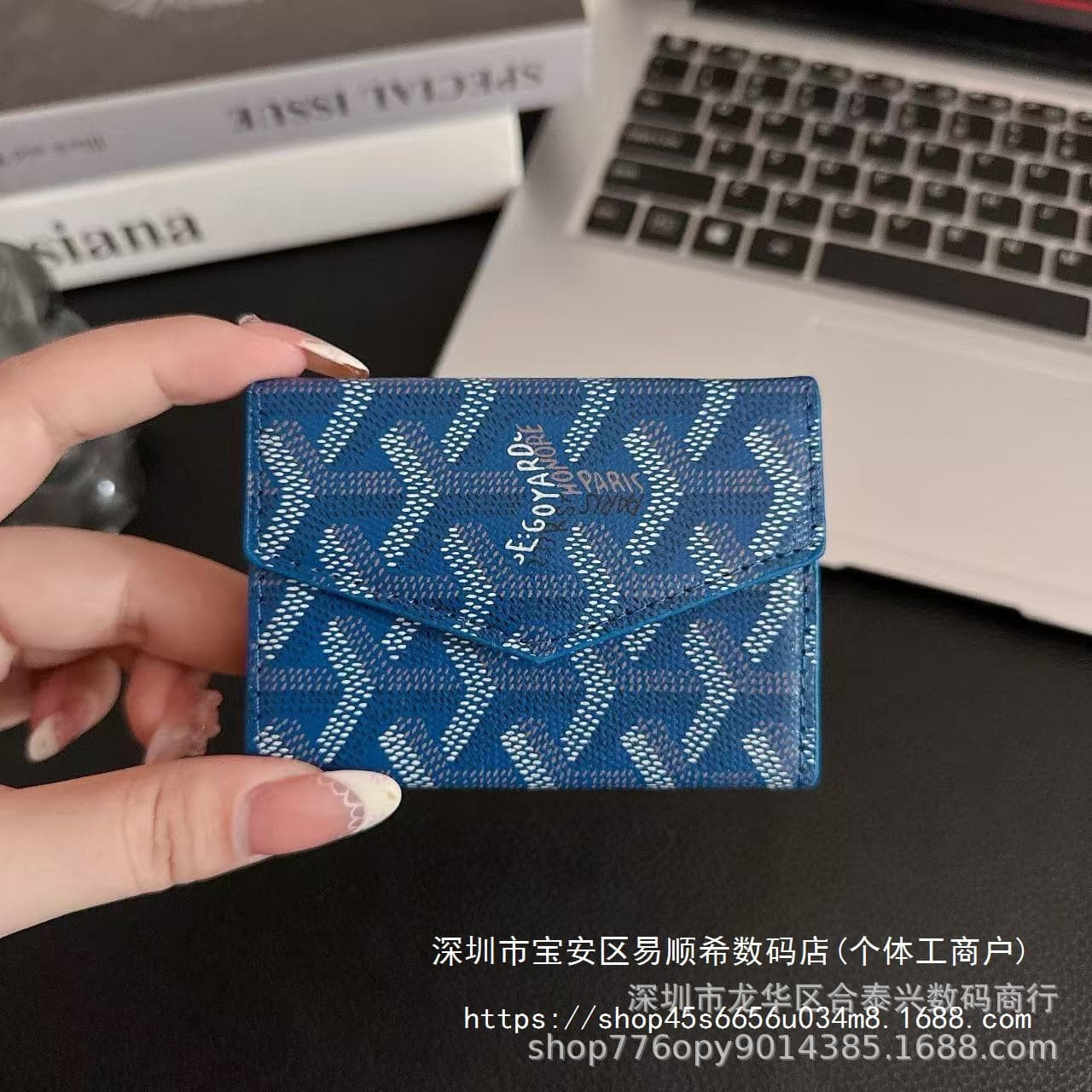 Dog Tooth Card Holder Card Case Compatible with Driver's License ID Card Holder Business Card Case Coin Purse Universal Card Cross-Border