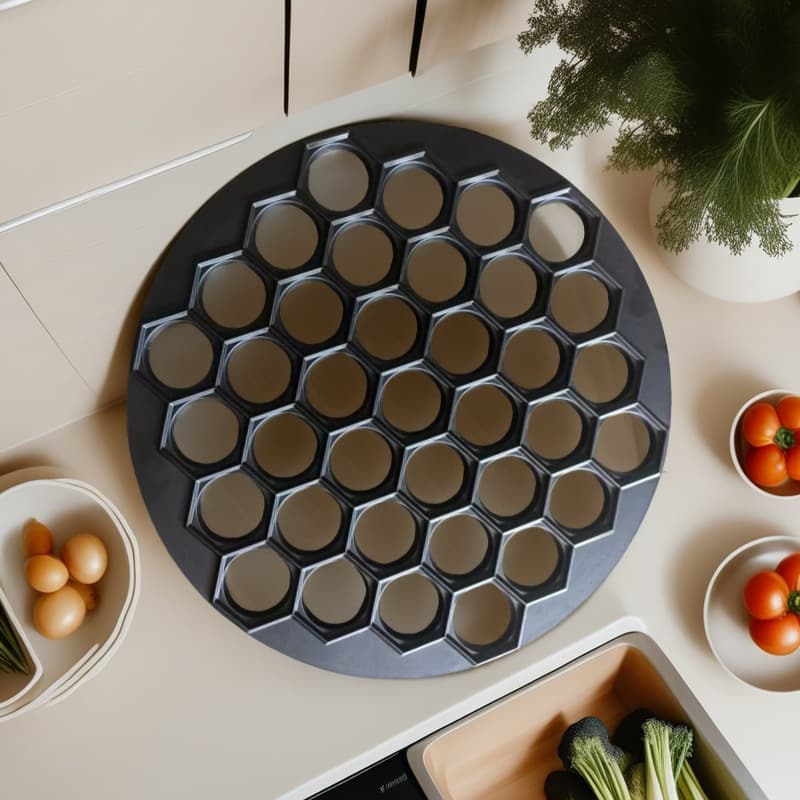 Cross-border wonton making handmade pattern dumpling mold making dumplings and wonton making tools steamed buns steamer paper