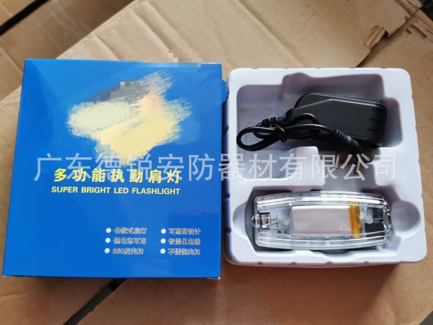 Supply LED Shoulder Light for Security Patrol Duty Night Indicator Signal Light Rechargeable Shoulder Light Shoulder Flash Strobe Light