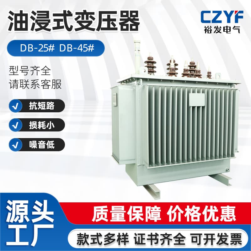 S11 Oil-Immersed Transformer Copper/Aluminum Core Power Three-Phase Electric Isolation Generator High Voltage 220V to High Power