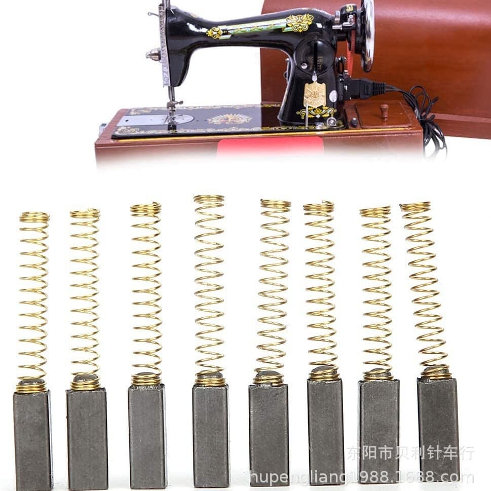 Old-style Household Sewing Machine Motor Carbon Brush Home Use Electric Motor Carbon Brush 4*4*10