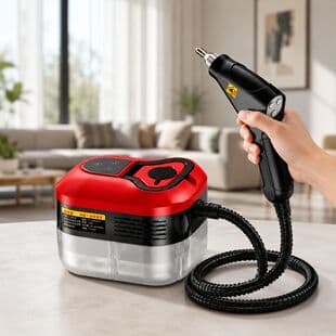 Cross-Border LCD High-Pressure High-Temperature Steam Cleaner, Small Household Kitchen Oil Stain Multi-Functional Cleaning Machine, Air Conditioner