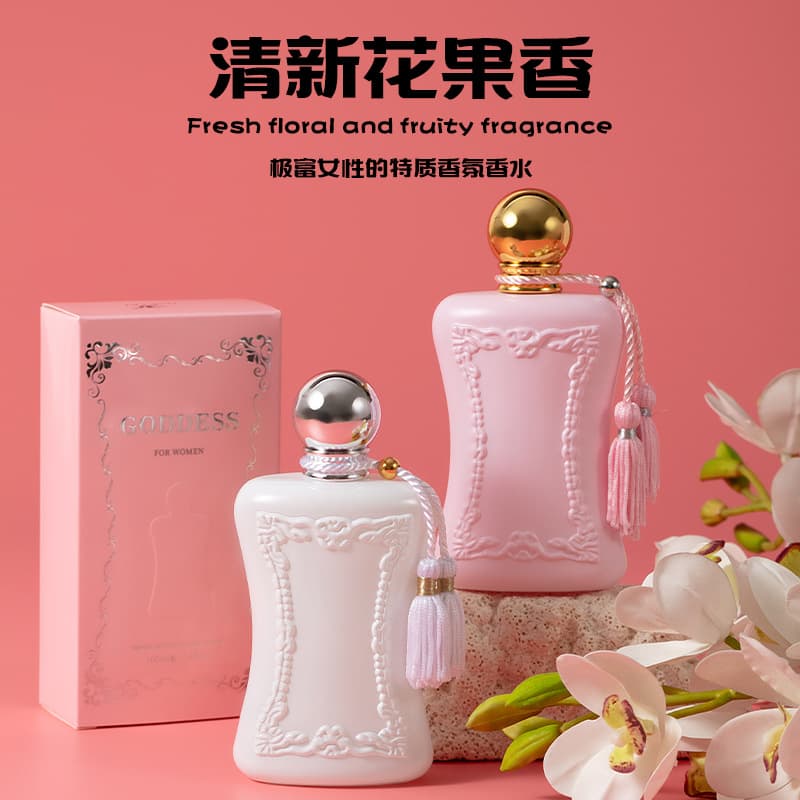 Cross-border Hot-selling Goddess Perfume Long-lasting Women's Eau de Toilette 100ML Floral Fruity Scent Foreign Trade Southeast Asia Perfume Wholesale