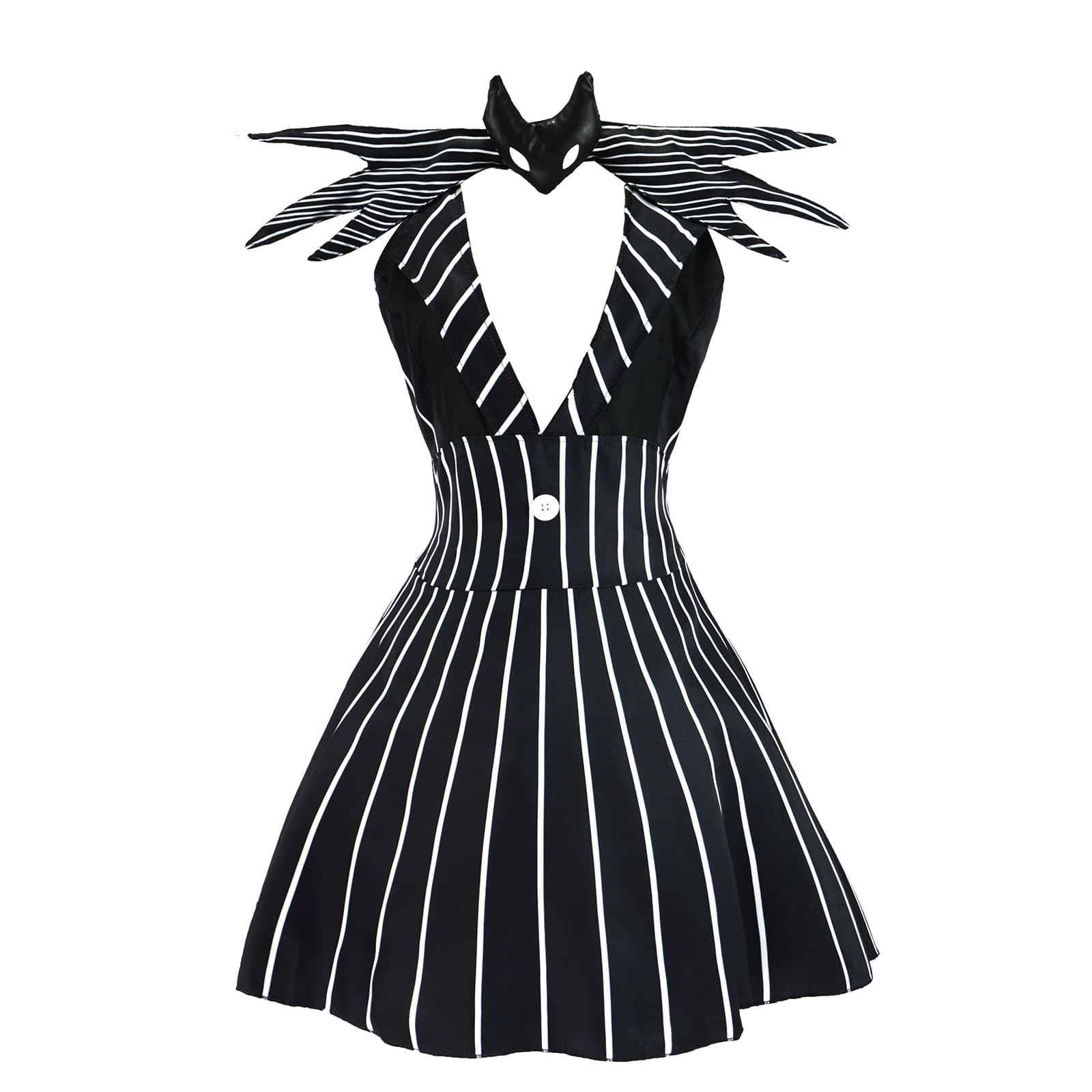 The Nightmare Before Christmas Cos Suit Jack Gender Change Cos Suit Jack Skellington Halloween Costume Ready for Sale