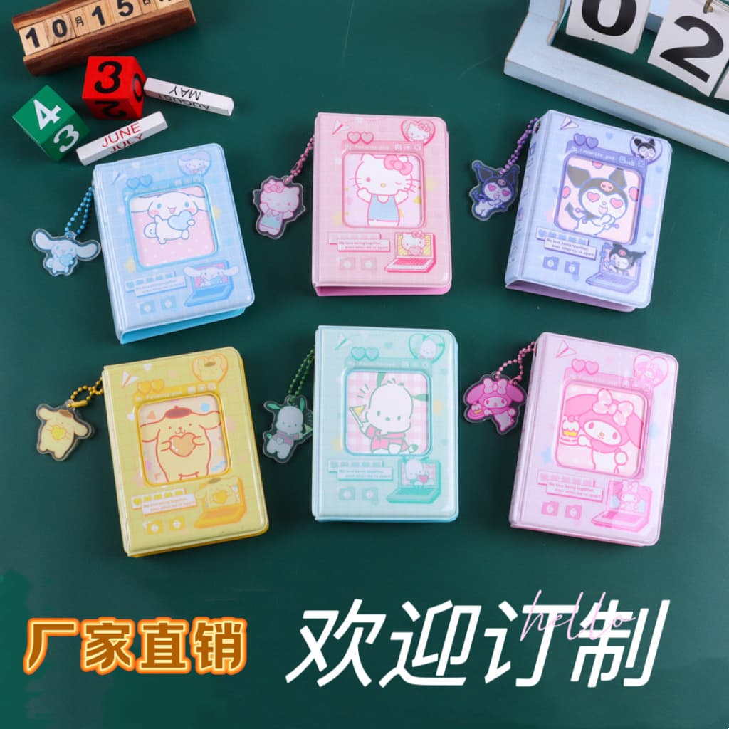 Sanrio and Hello Kitty cartoon 3-inch single-grid instant photo album, large stock available.