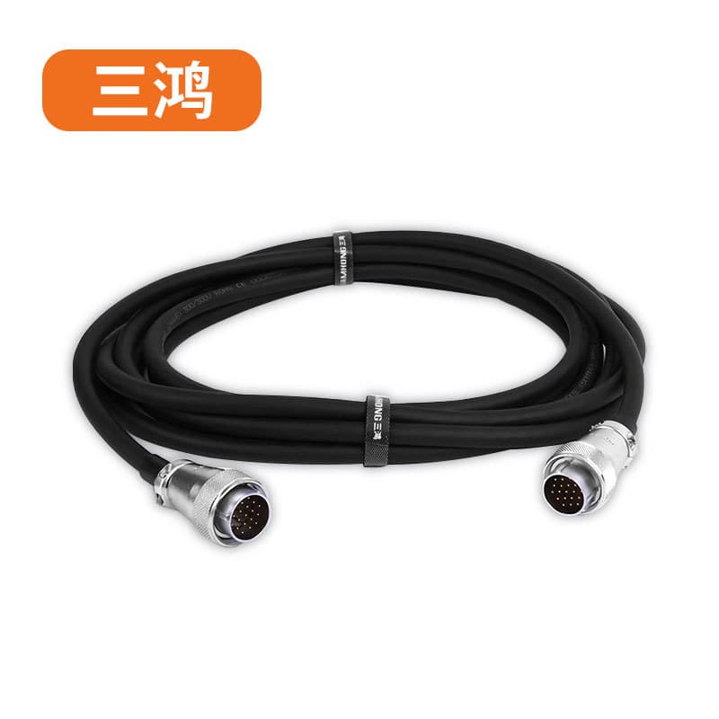 Aviation Connector WS28 with Wire 3/4/7/8/9/16/18/20/24/26 Pin National Standard RVV with Wire