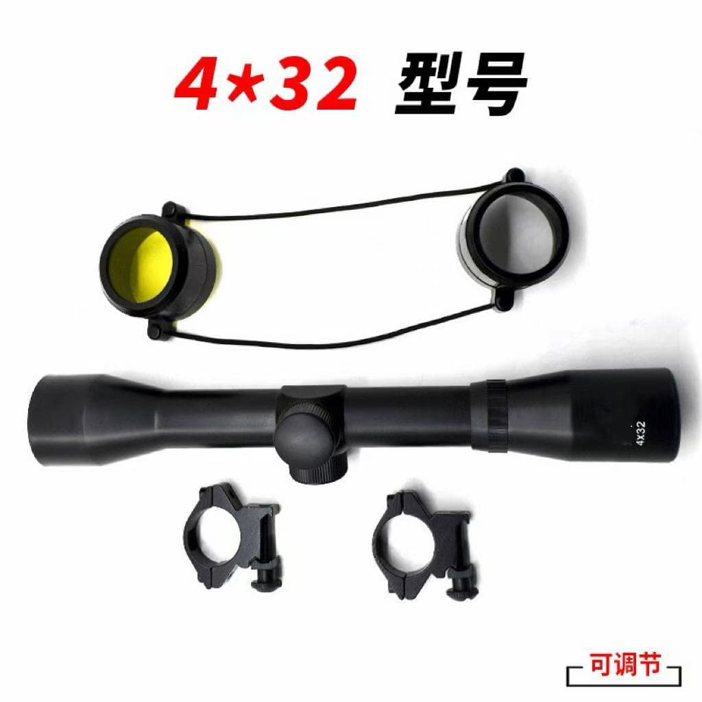 4x32 Model Telescope Longdan 5th Gen Adjustable Up Down Left Right Shockproof Slingshot Accessories Monocular Optical Scope