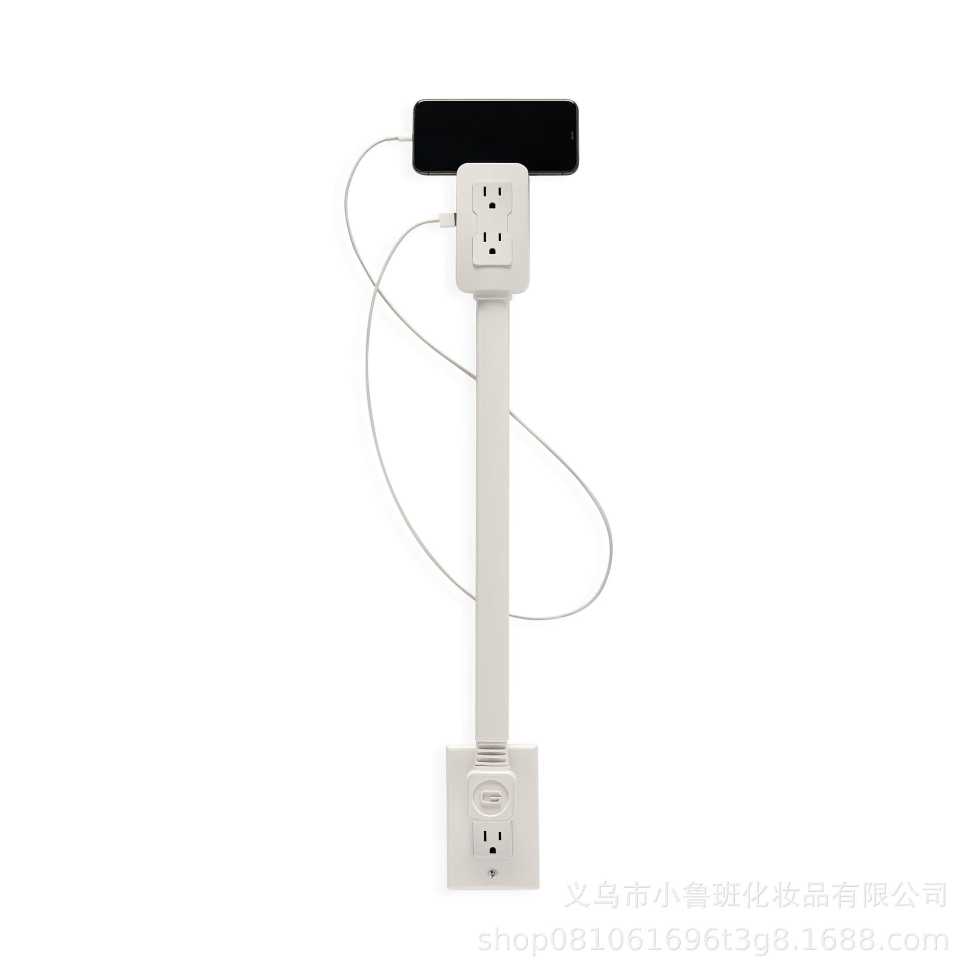 Cross-border Amazon bestseller Electrical Outlet Extender power socket bedside table extender