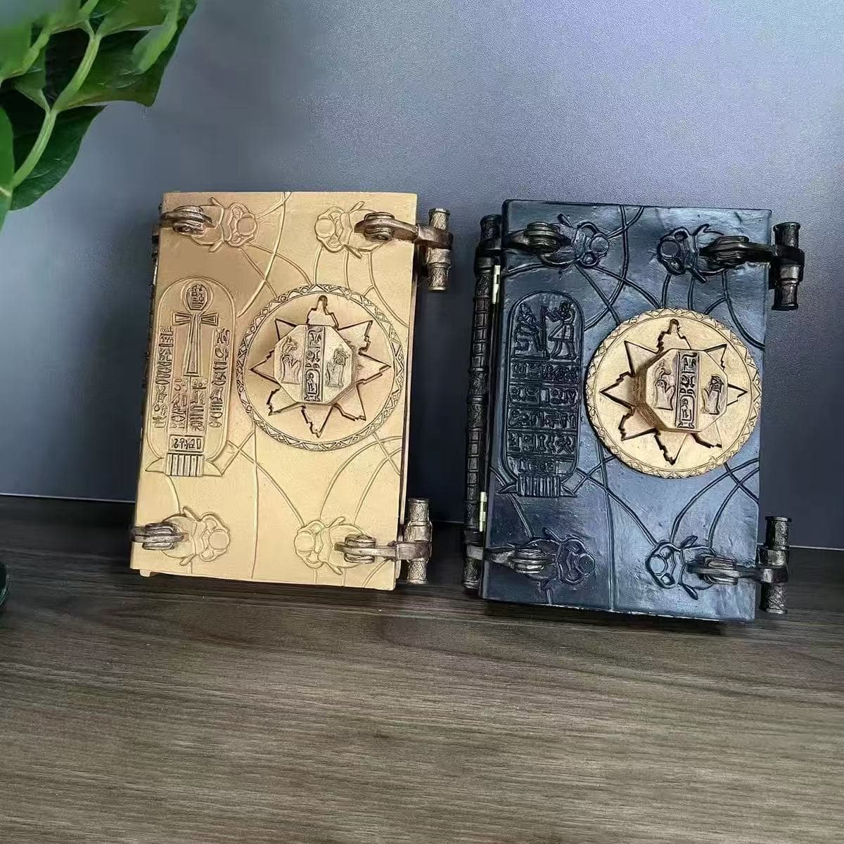 Magic Book Of The Dead mummy magic book of death resin crafts ornaments