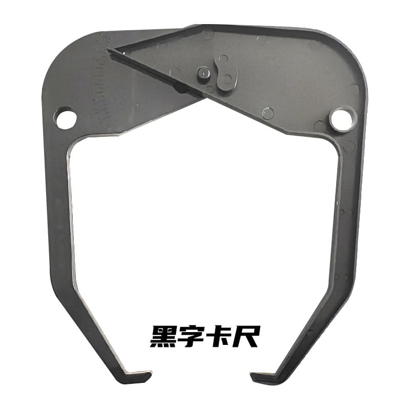 Wheel Balancer Caliper Tire Dynamic Balancing Machine Accessories Tire Width Measuring Ruler Tire Balancing Instrument Caliper Measuring Ruler