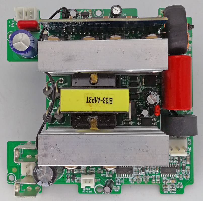 300W Pure Sine Wave Inverter Board Energy Storage PCBA 12V to 220V