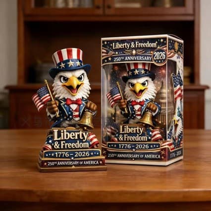 Cross-border New Product The "WeThePeople" 250th Anniversary Eagle Figure
