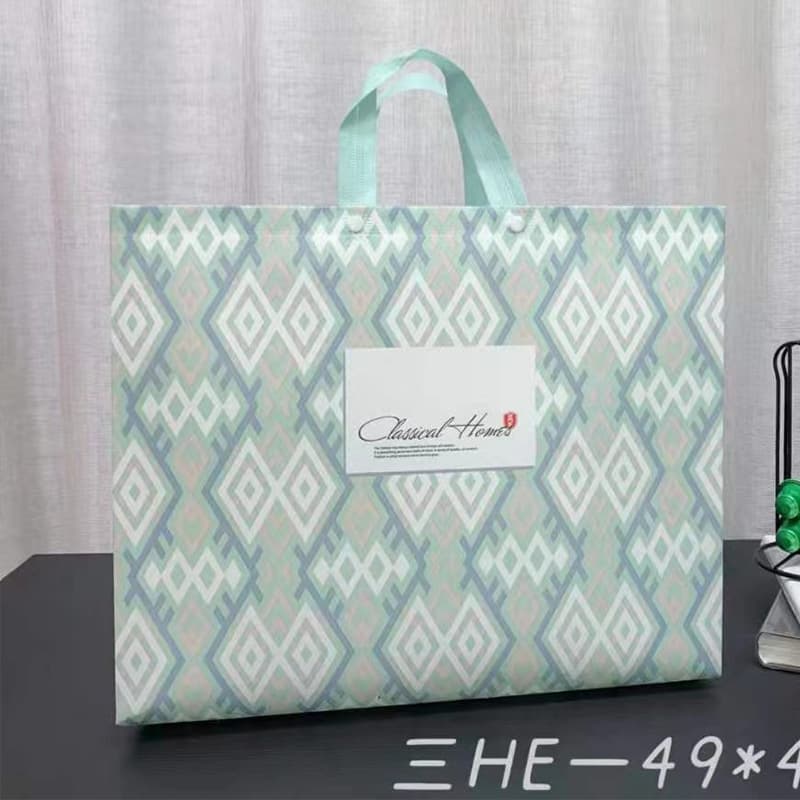 Non-woven Bags In Stock Clothing Bags Summer Quilt Air Conditioning Quilt Four-Piece Set Non-woven Home Textile Packaging Handbags Children