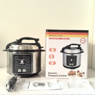 Multi-function Pressure Cooker English Rice Cooker Home Wholesale 6L Large Capacity Non-stick Pot Foreign Trade Cross-border EU Standard