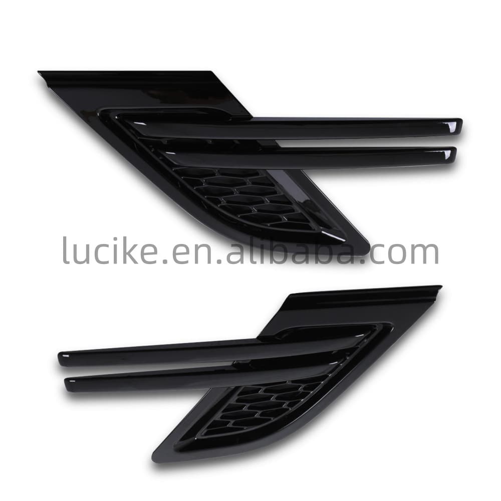 For 14-17 Land Rover Range Rover Sport 941-420 Black Fender Vent Mesh Car Grille Cover