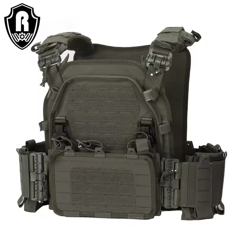 Cross-border wholesale hot-selling solid color CPC tactical vest, tactical vest for outdoor training