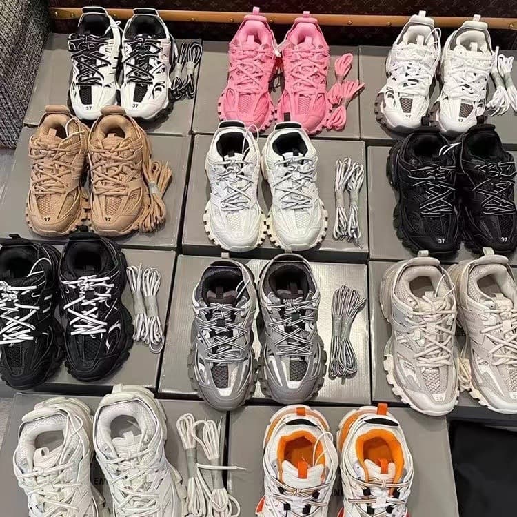 Putian 3.0 Cross-border Plus Third Generation Retro Paris Track Shoes Unisex Couple Shoes Triple Dad Shoes Korea