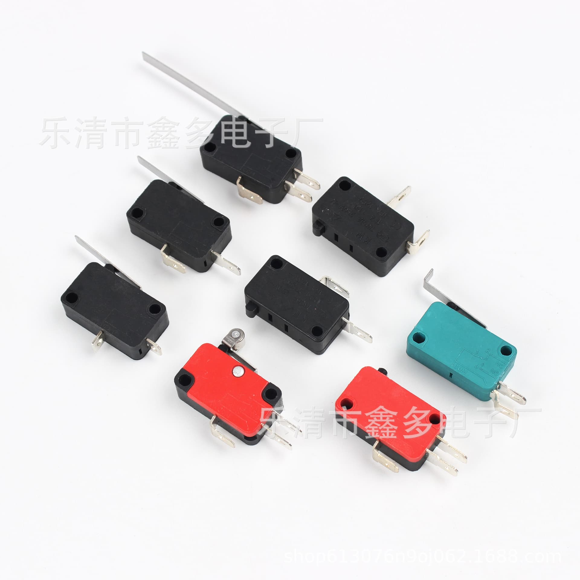 KW-70 washing machine micro switch with purple copper point, microwave oven silver point micro switch, button-type micro switch.