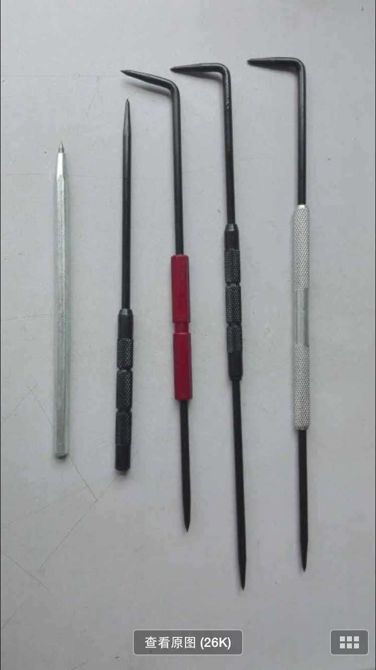 Pointed Hardened Carbon Steel Scribing Needle, Steel Plate Marking Needle, Tile Cutting Steel Needle, Scribing Tool, Pen Style