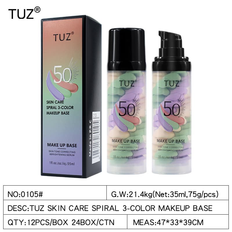 TUZ0105 Three-Color Bird Dropping Spiral Isolation English Version Only for Cross-Border Foreign Trade Hot-Selling tuz