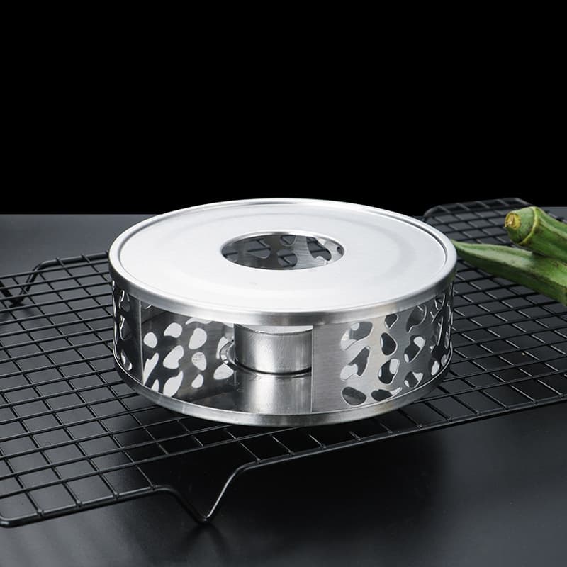 Yangjiang 430 Round Candle Warming Base Hot Tea Fruit Tea Boiler Coffee Warmer Tea Warmer
