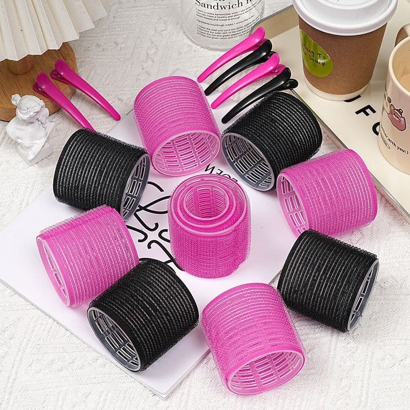 Foreign trade supply hairdressing tools wholesale multi-layer plastic hair curling iron curling barrel set bangs hair curling iron