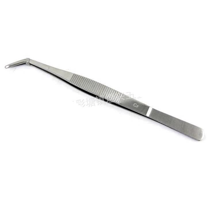 1cm thick, 18cm long stainless steel tea tongs, stainless steel tweezers, teacup tongs, tea ceremony accessories, tea set, tea tray
