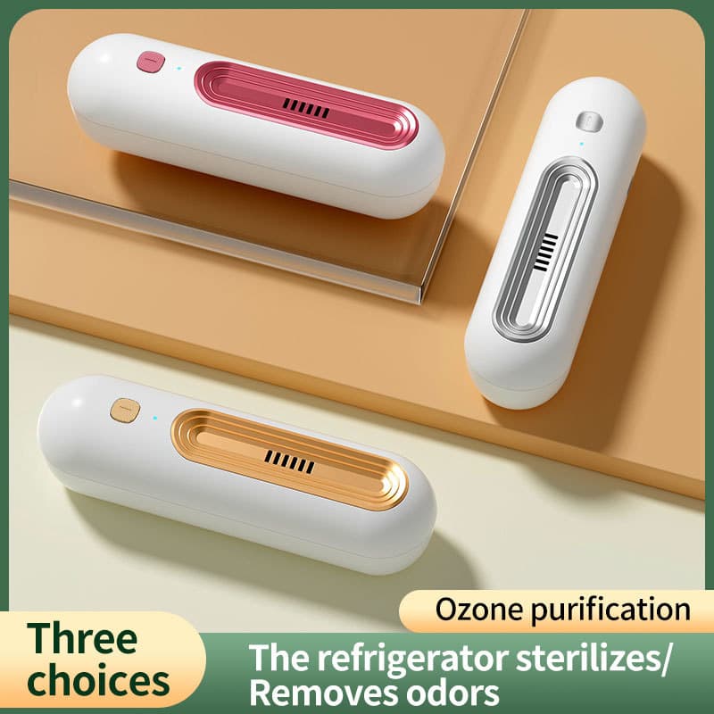 Refrigerator Deodorizer, Ozone Sterilization and Disinfection, Deodorizing, Freshness Keeper, Purification Guard for Pet Rooms and Cars