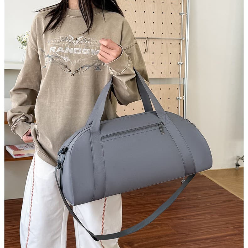 Large Capacity Travel Duffle Bag with Wet-Dry Separation for Short Business Trips, Sports Gym Bag, Trendy Crossbody Bag