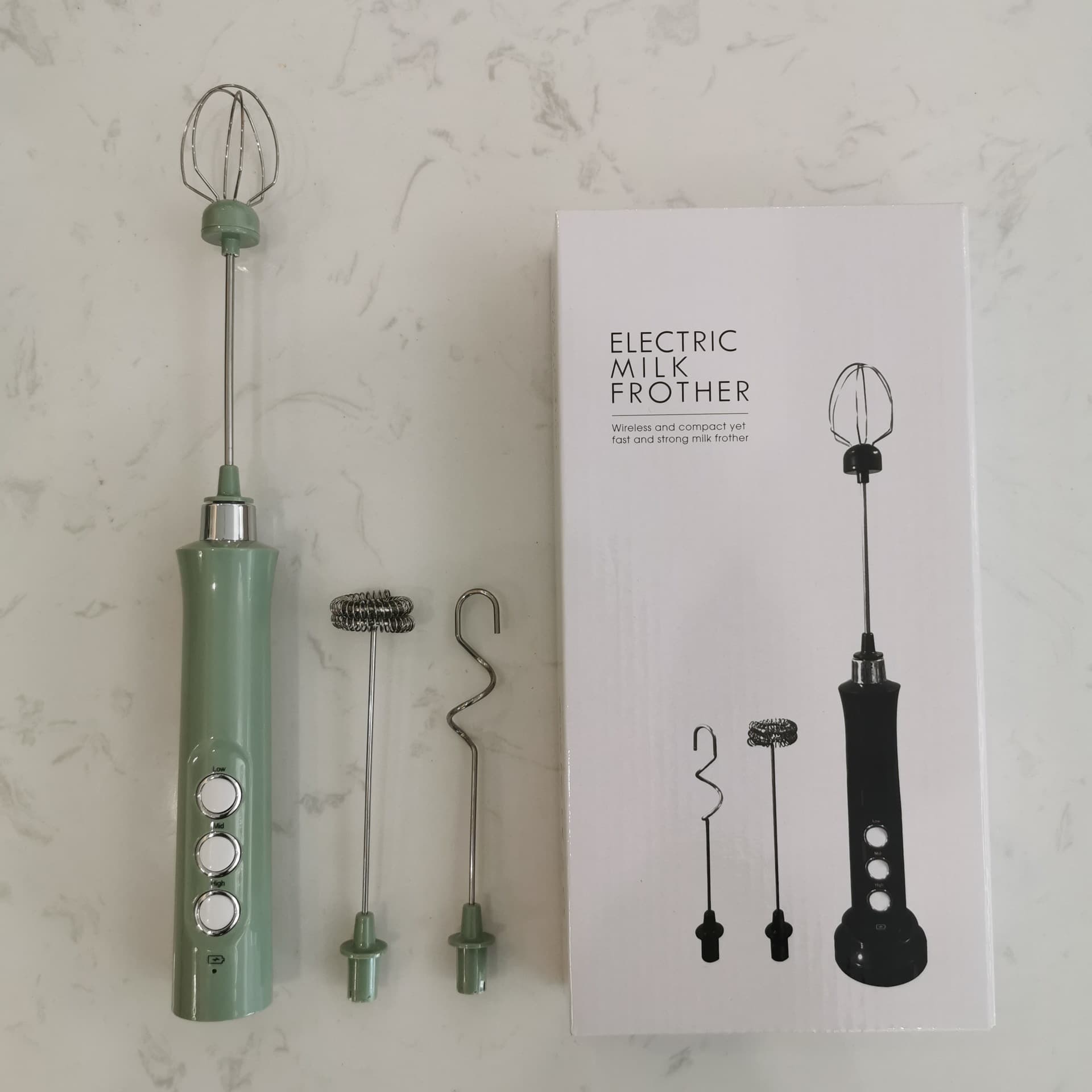 Portable Electric Small Home Use Egg Beater Usb Charging Amazon Milk Frother Baking Milk Bubble Maker Kitchen Utensils