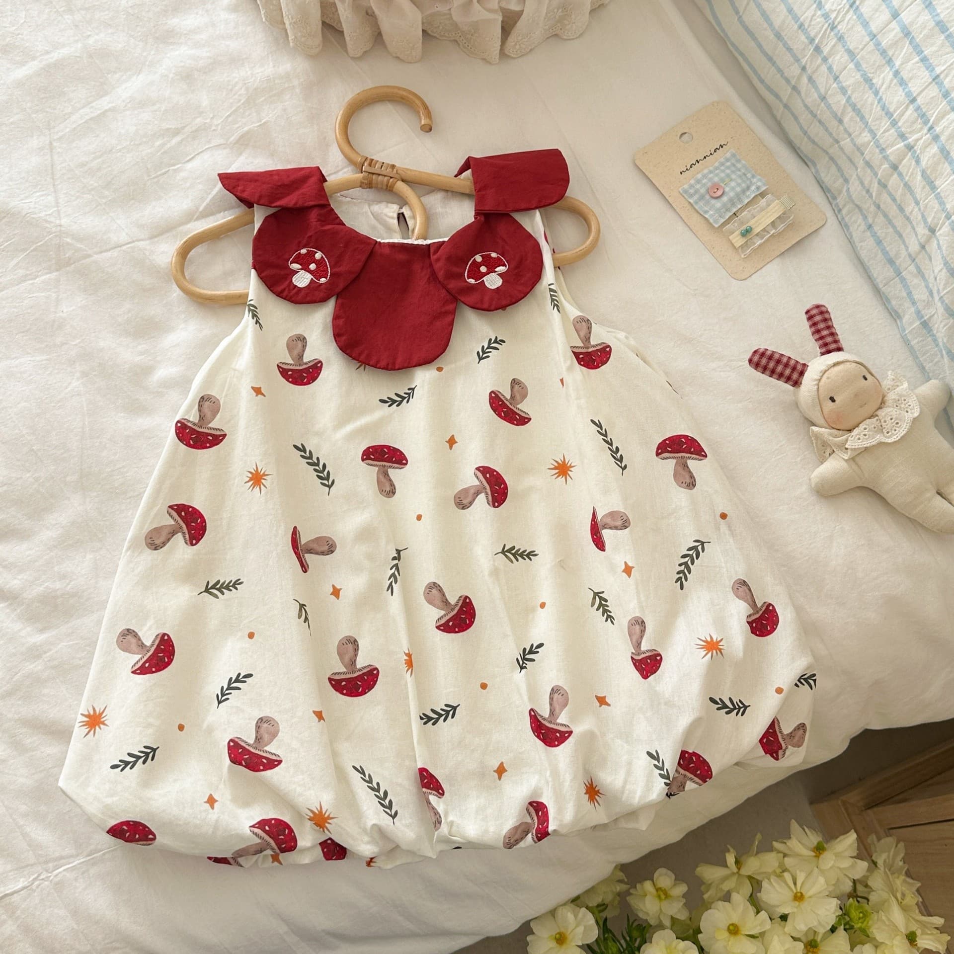 Timo Girls' Cute Dress Baby Princess Dress Children's Birthday Gown Infant Clothing