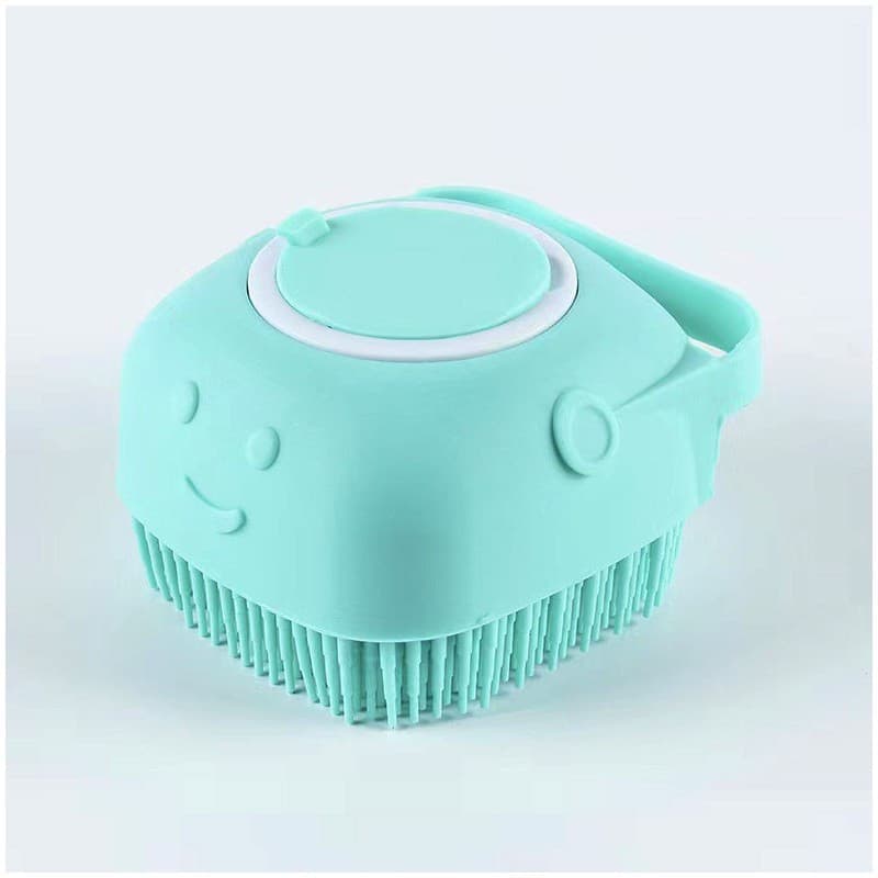 Factory Direct Pet Bath Brush Soft Scrubbing Brush for Cats and Dogs Soft Brush Multifunctional with Liquid Dispenser