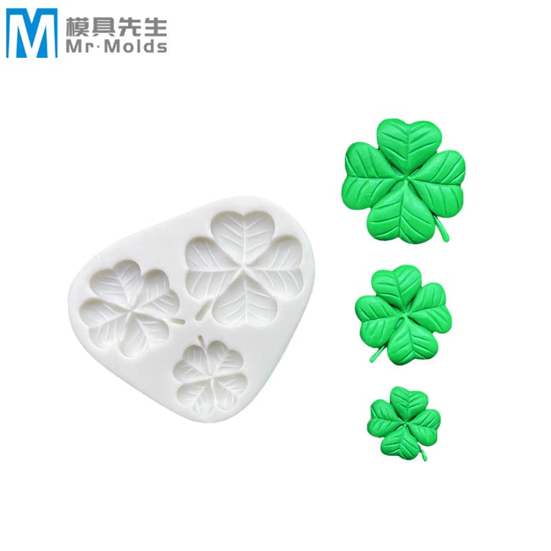 Clover Silicone Mold for DIY Epoxy Resin, Chocolate, Cake Decoration, Baking, Fondant Silicone Mold