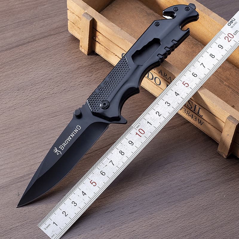 Manufacturer's hot-selling Q9 outdoor outdoor survival self-defense all-steel knife multi-functional camping survival outdoor knife folding knife
