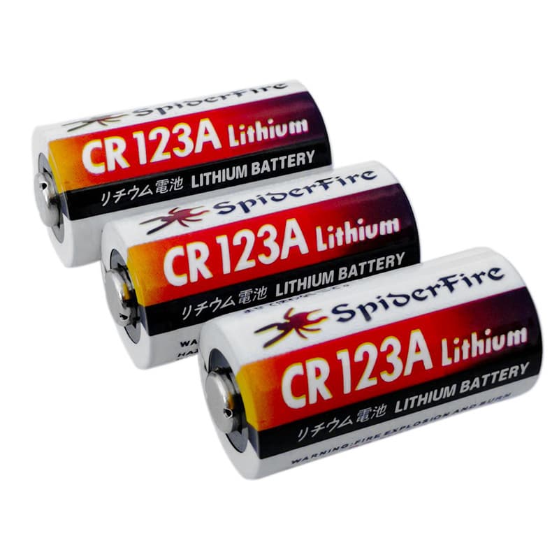 High Capacity CR123A 3V Lithium Manganese Battery for Camera Smoke Alarm Gas Meter Water Meter Electricity Meter DL123A CR12
