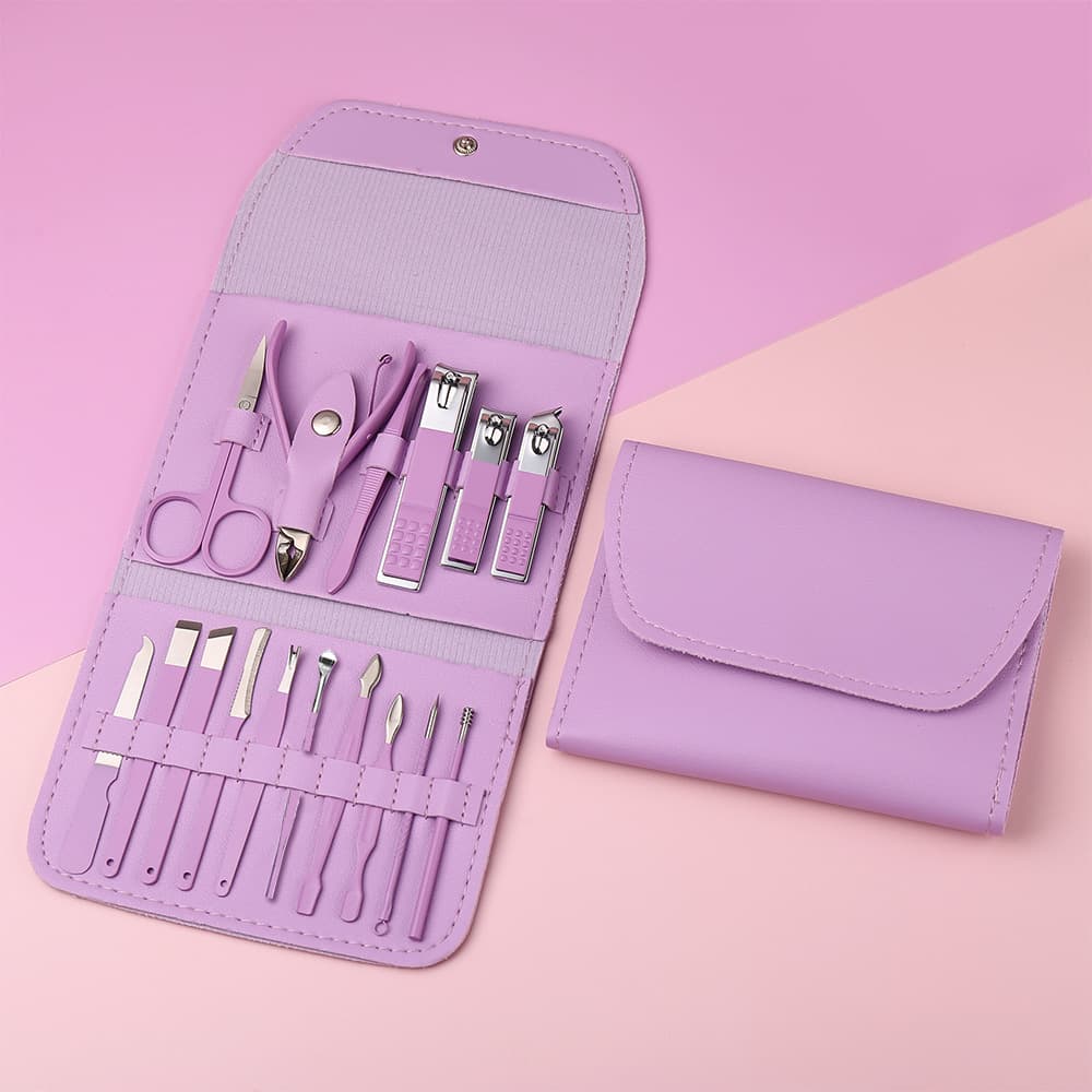 Stainless Steel Nail Clipper Manicure Tool Set Nail Scissors Kit High Quality Full Set Wholesale