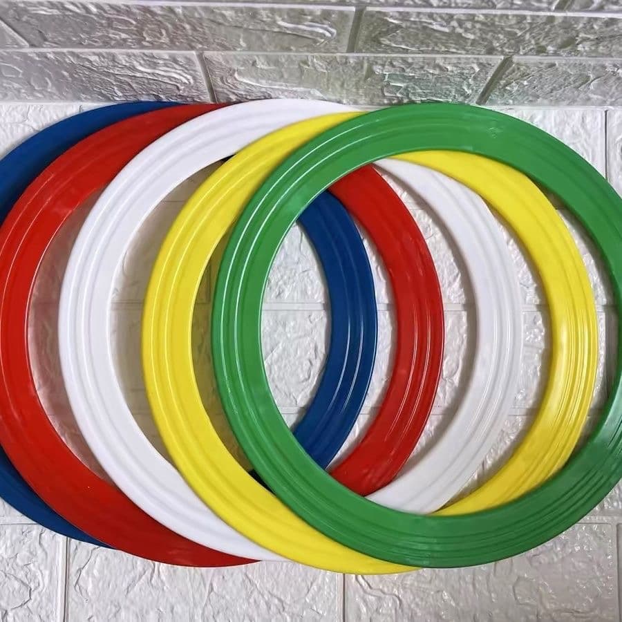 Acrobatic Props: Hand Rings, Plastic Rings, Juggling Rings, Performance Props, Professional Clown Ring Toss