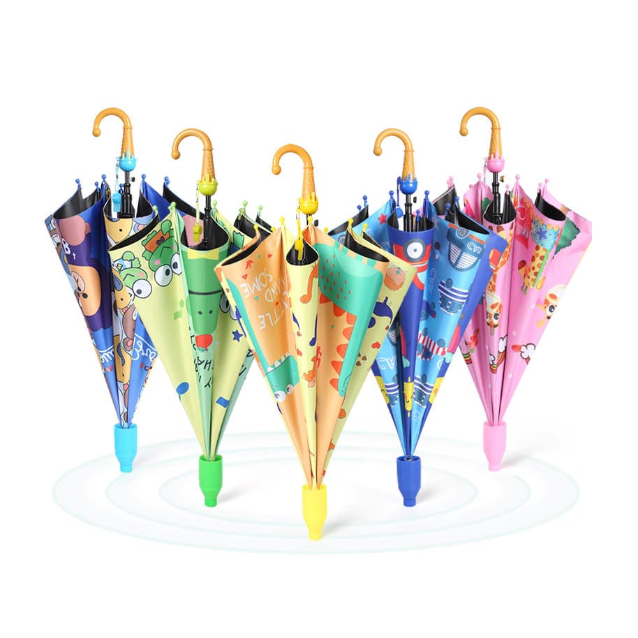 Children's Cartoon Umbrella for Boys and Girls, Sun and Rain Dual-Use, Large Automatic Sunshade Umbrella for Elementary School Students