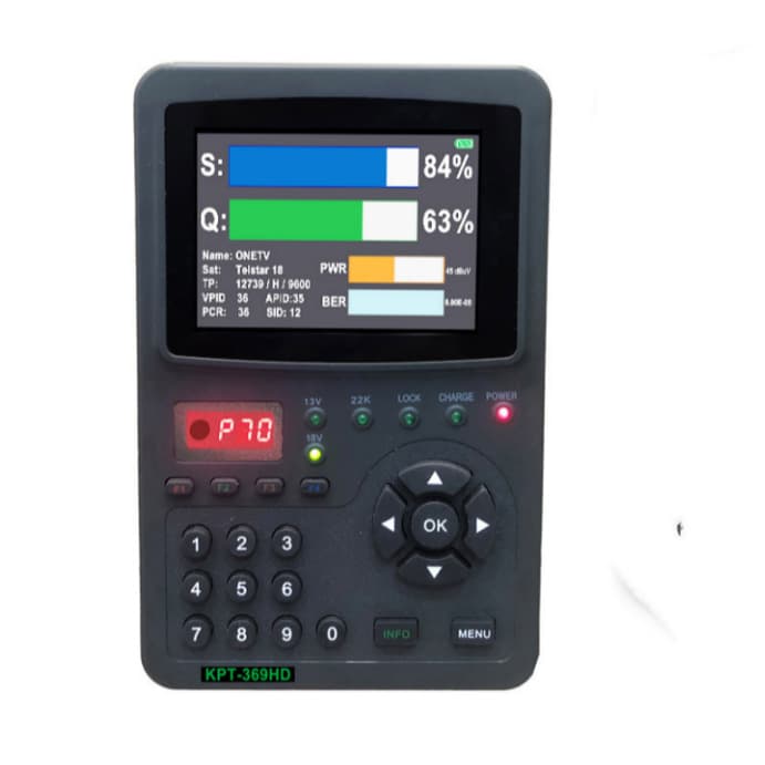 KPT-369HD Finder Meter HD Spectrum Finder 3.5 DVB-S2