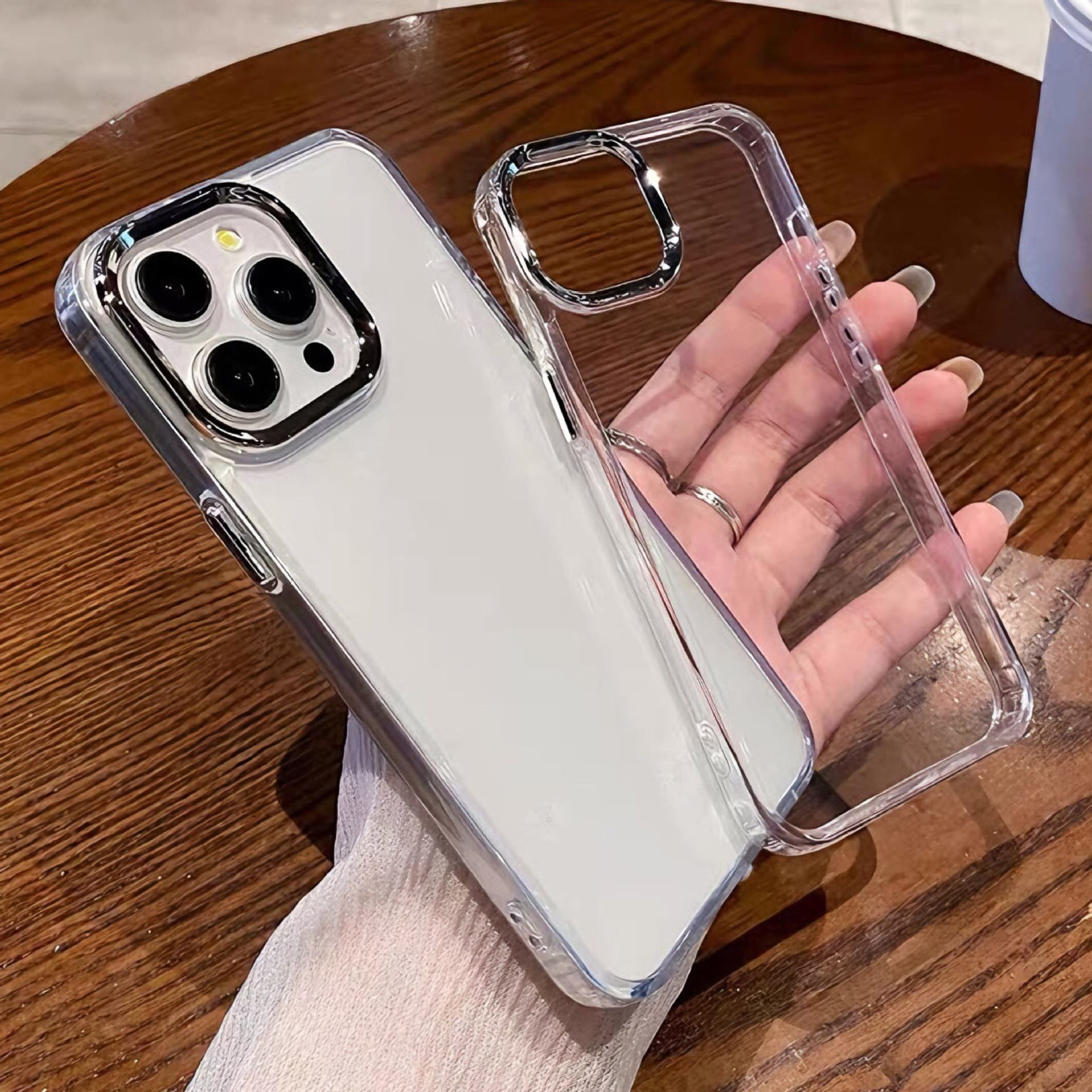 Compatible with Samsung S25 Ultra Phone Case S25/S24 Electroplated Lens Frame Buttons A56 Transparent A16 Soft Case A06