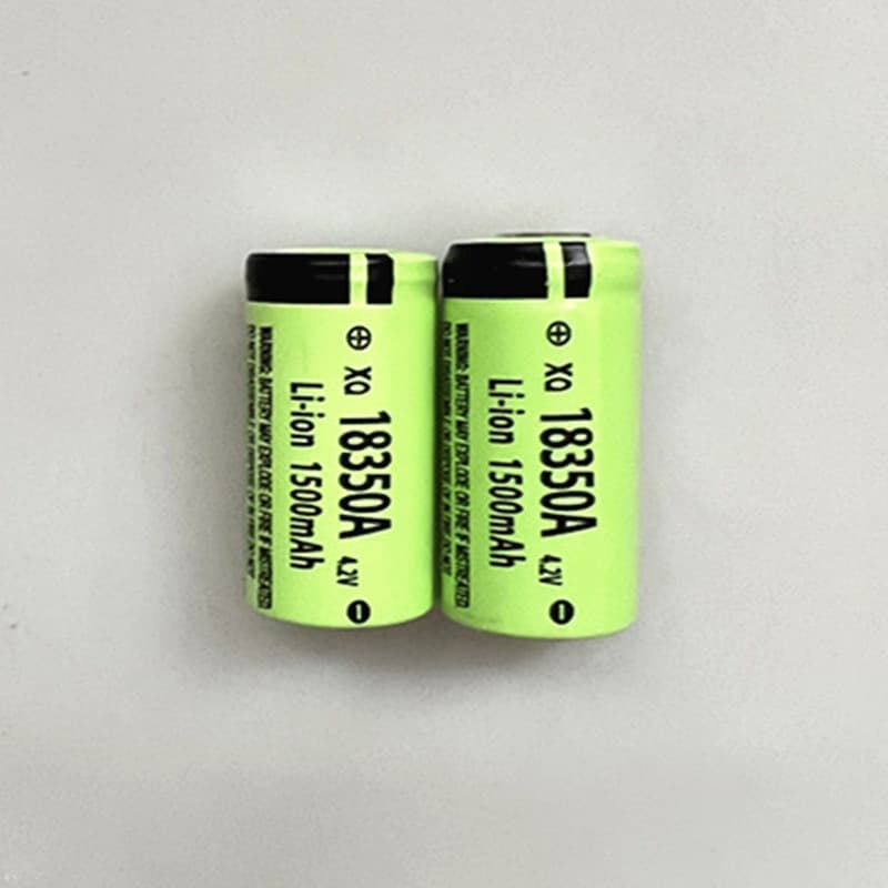 Panasonic 18350 Lithium Battery Flat Top 3.7V High Capacity for High-Brightness Flashlights, Laser Pointers, and RC Models