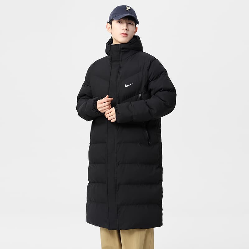Cold-proof cotton clothing for men and women, over-the-knee thickened military cotton-padded jackets, winter couples' warm cotton-padded jackets, coats, thickened thermal clothing