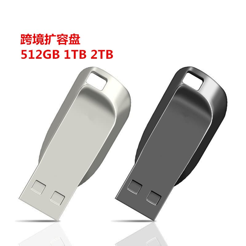 Whistle Metal Waterproof USB Flash Drive Keychain USB 8GB 16GB 32GB 64GB 512GB 2TB 1TB