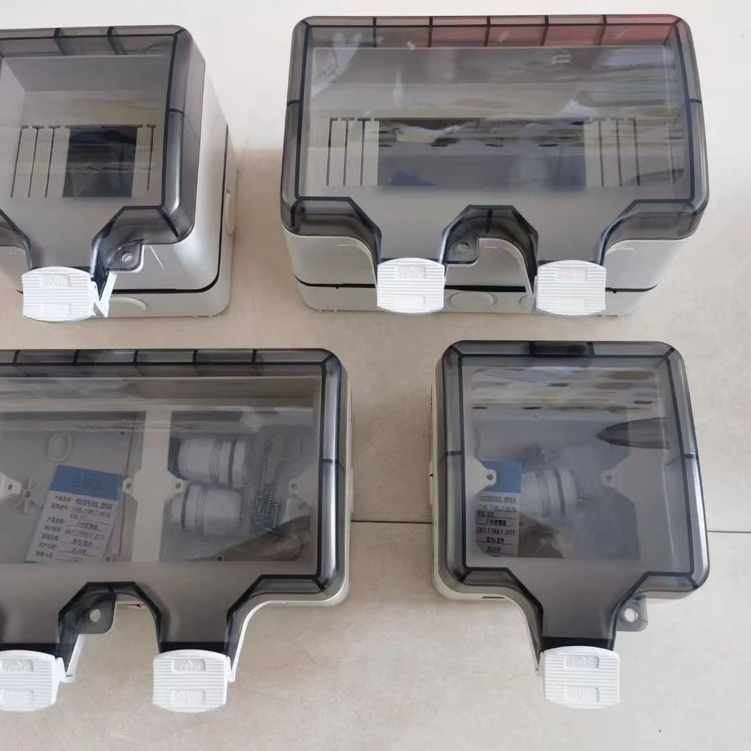 Outdoor Waterproof Box, 86-Type Waterproof Switch Socket, Outdoor Circuit Breaker C45 Air Switch Waterproof Distribution Box