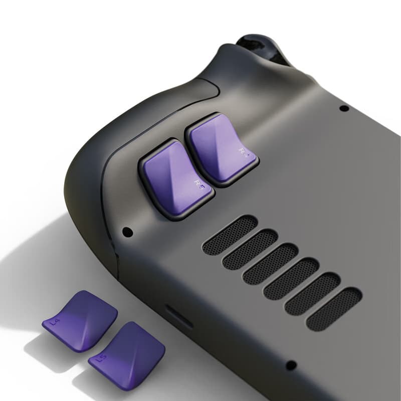 Skull Co. Steam Deck/oled Height Increase Back Key Handheld Back Sticker Thickened Steam Key Protective Shell