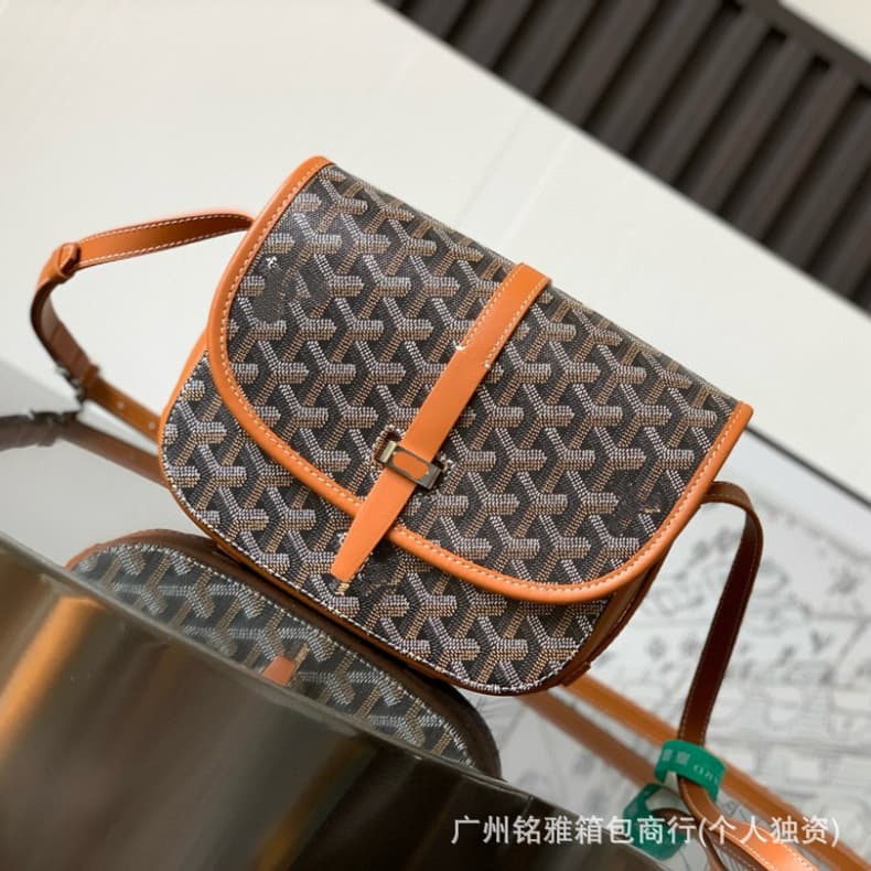 Goyard Belvedere Messenger Bag Flap Crossbody Saddle Bag Guangzhou Stock