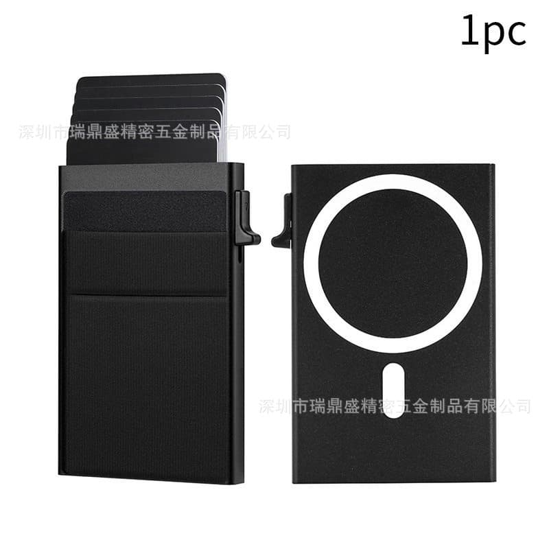 2026 New Magnetic Card Holder Auto Pop-Up Card Case with Multi-Function Card Sticker Amazon Magnetic Phone Card Sleeve