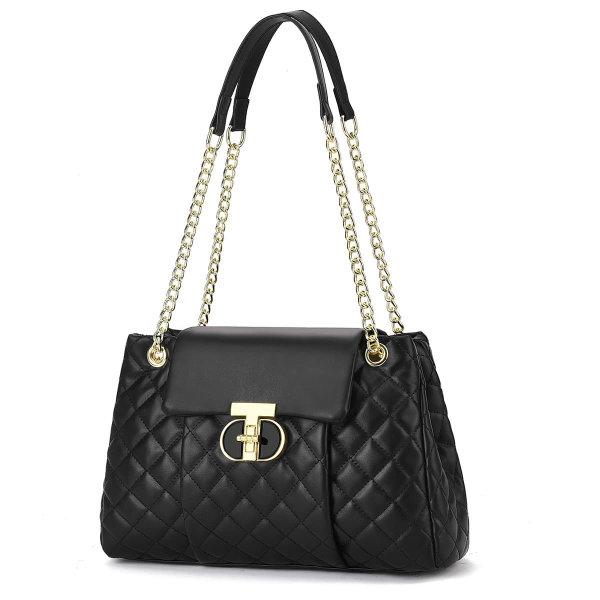 Versatile Large Bag Fashion Casual Handbag 2026 New Diamond Quilted Chain Shoulder Bag Cross-border Bags