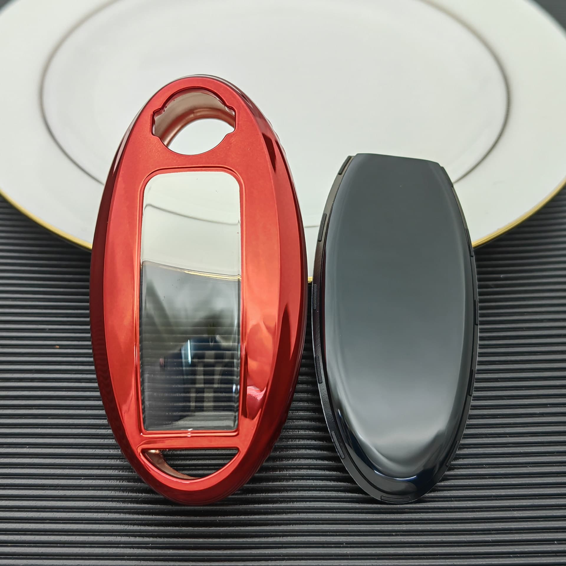 Nissan New Sylphy Key Case Cover Compatible with Qashqai Teana High-Grade Shell for X-Trail Tiida Terra Murano Juke Buckle
